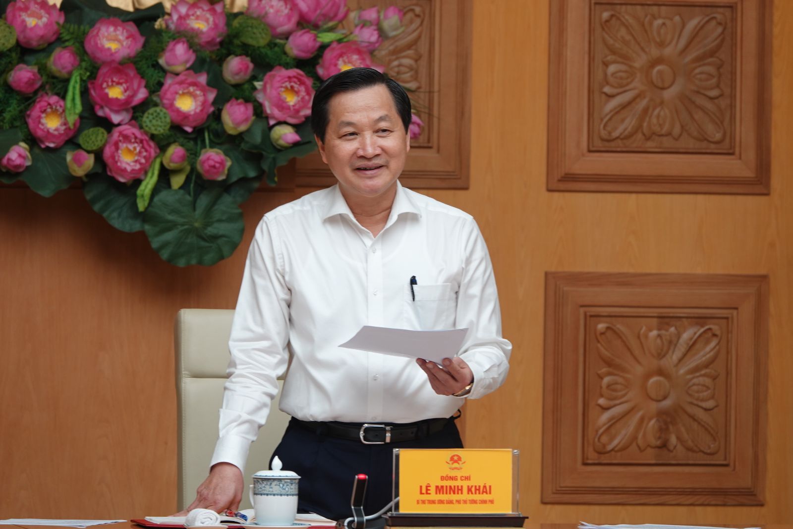 Phó Thủ tướng Lê Minh Khái: Kiên quyết điều hành giữ lạm phát theo mục tiêu đề ra